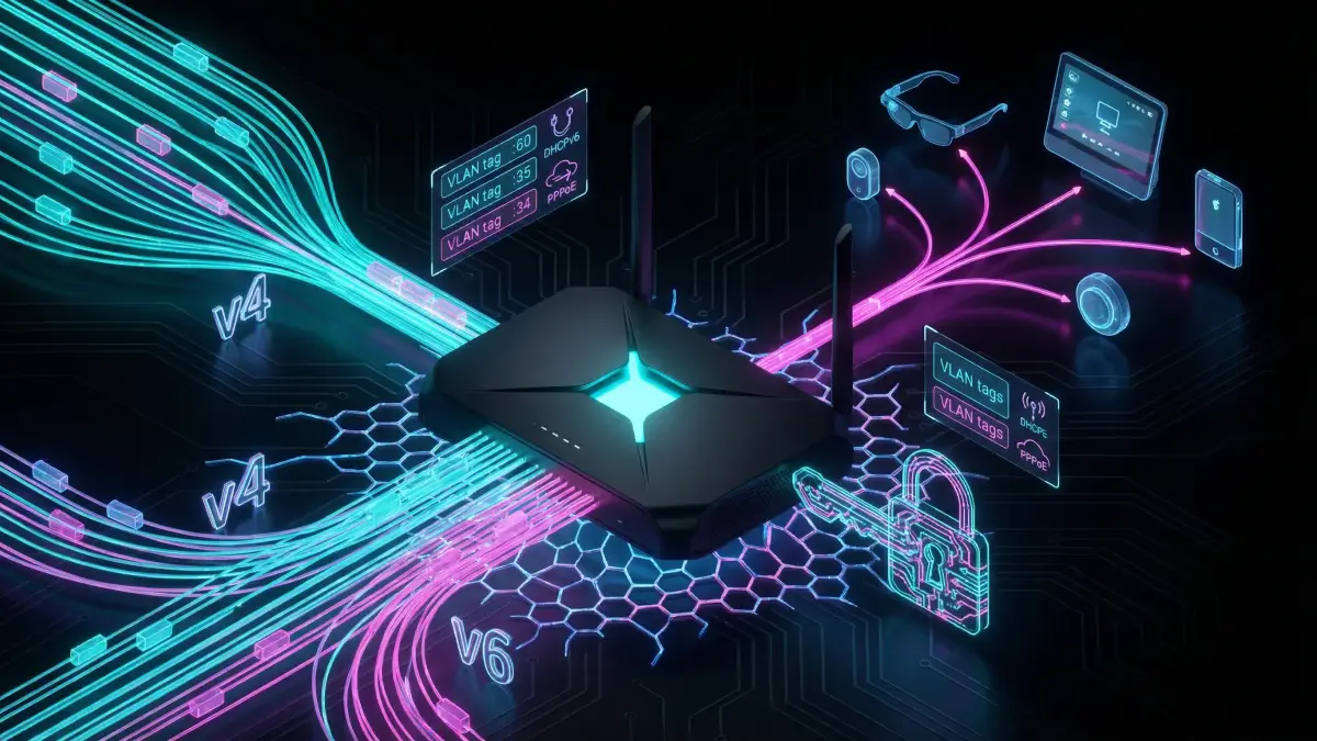 Cover image for MikroTik PPPoE + DHCPv6-PD: Dual-Stack for DIGI Spain